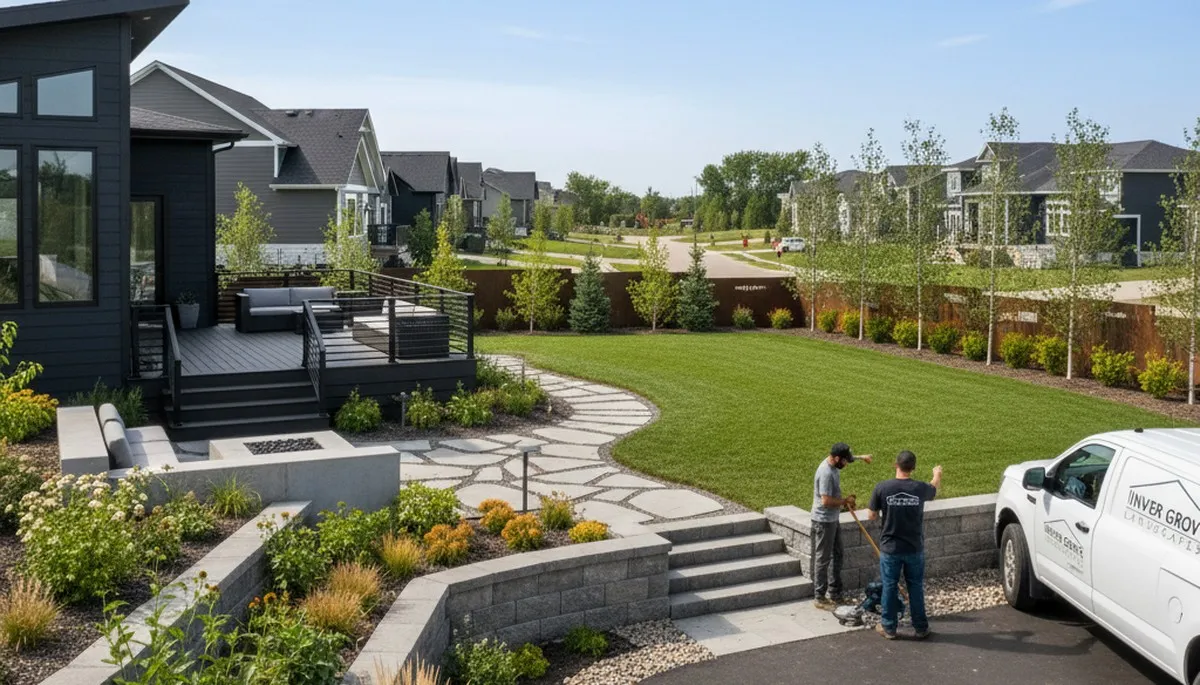 Minneapolis, MN landscaping team providing professional lawn care for residential and commercial properties